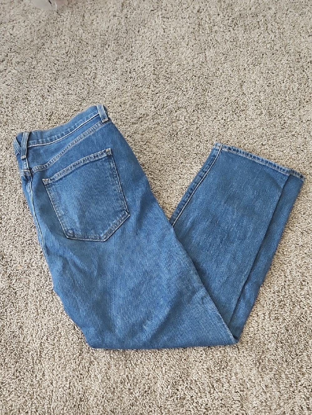 Veronica Beard Alenah Slim Straight High Rise Jeans 28